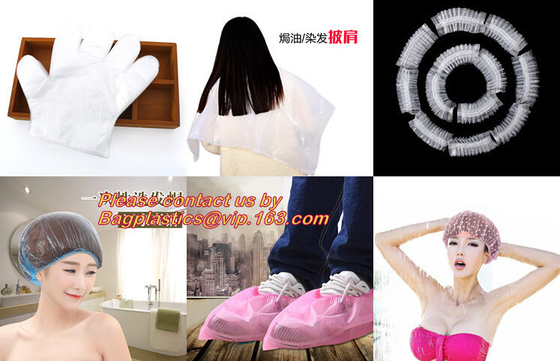 LDPE/HDPE paste plastic PE hotel beschikbare douche GLB, Hotel GLB van de eco het biologisch afbreekbare plastic waterdicht makende Douche GLB aan