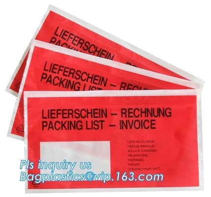 De waterdichte enveloppen van de verpakkingslijst met zelfklevende A3 A4 B4 B5 A7 C5 C7size, verpakkingslijst sloten envelop a5, bageas in