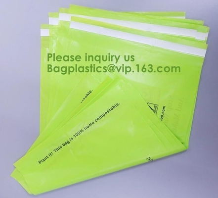 Het maïszetmeel maakte tot biologisch afbreekbare composteerbare verschepende plastic de douanebel van de postzak mailer polybagplas van mailersbagease