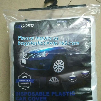 Transparante Beschikbare Plastic autodekking, de tent van de autodekking, dekkingsauto, weerbestendige antihagel plastic opblaasbare draagbaar