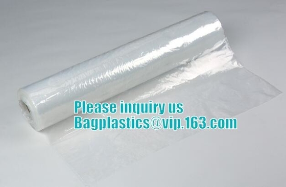 Duidelijk Polytheen 21x4x54“, het Chemisch reinigenzakken van 0.8mil en Geperforeerde Plastic Zakken op Broodje met Douanedruk voor Wasserij
