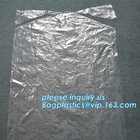 de wasserijwinkel gebruikte rollende plastic chemisch reinigenzakken, de In het groot duidelijke plastic zakken van het chemisch reinigen polykledingstuk voor verpakking c