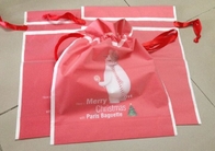 De biologisch afbreekbare zak van de het suikergoedopslag van Kerstmisdeco drawstring, van de Kerstmiskous van Oxford rode van de het suikergoedzak de verpakkingsbagplastics
