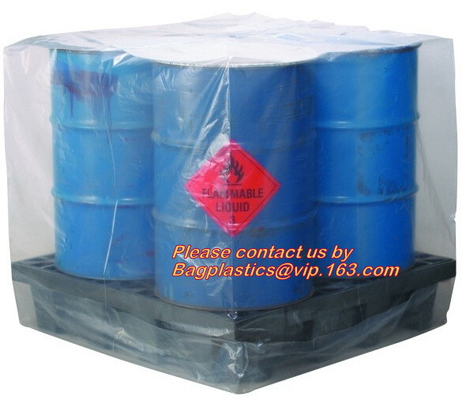 Kunststof en PE Plastic Type opnieuw te gebruiken palletdekking, de plastic zak van China van waterdichte palletdekking
