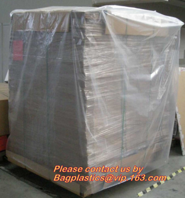 Kunststof en PE Plastic Type opnieuw te gebruiken palletdekking, de plastic zak van China van waterdichte palletdekking