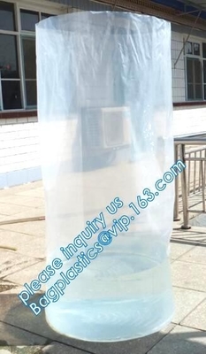plastic zak met ronde bodem, de ronde voering van de bodememmer, zak van de verpakkings de vloeibare ronde bodem, Biologisch afbreekbare ronde bodemzak,