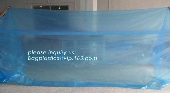 Reuze jumbo grote de dekkings verpakkende zakken van de grootte polypallet met concurrerende prijs, 36 x 27 x 65“ 1 Mil-ldpe Duidelijke Palletinham