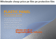Metalizings beschermende film voor houten, Beste Transparante Zelfklevende Beschermende de Oppervlakte Plastic LLDPE Film van aluminiumprofielen
