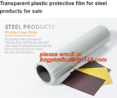 Douane zelfklevende plastic beschermende film voor vloer/Profilm/glas, pe van de de riembescherming van het filmhorloge de douanedruk