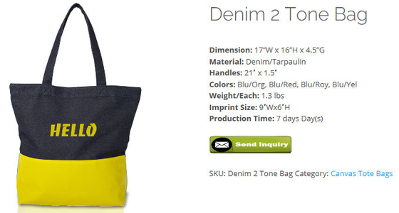 Gelamineerde van de Hoekplaattote bags gift tote bags van de Canvaszak Natuurlijke de Ontdekkingsreizigerboodschapper Bag Signature Canvas Tote Canvas Pouch