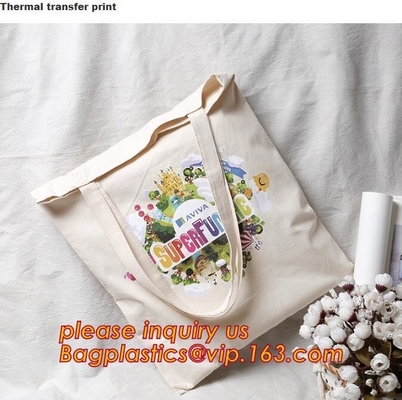 12oz van de de zakmanier van de canvastotalisator promotie het canvaszak, digitale gedrukte van de katoenen het canvaszak totalisatorzak het winkelen douane katoenen bedelaars