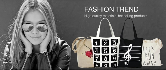 Het Canvas van de Douanelogo promotion zipper grocery shopping 8OZ van China maakt omhoog Tote Cotton Bag, 350X400MM de druk van het Douanescherm