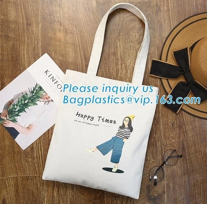 De douane drukte Organische het winkelen kleine totalisator drawstring katoenen canvaszak, Milieuvriendelijke gedrukte kruidenierswinkelcanvas het winkelen zak