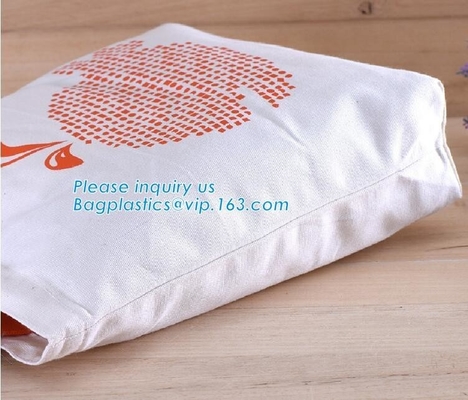 Logo Printed Eco-Friendly Cotton Canvas-Zak, Mooie Gedrukte Canvaszak, OEM Productiecanvas Tote Bag Pack, Pac, Pak