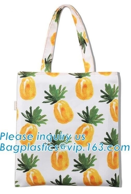 Het canvaszak van de hoogste kwaliteits dragen de promotiehennep/het Duidelijke Canvas Tote Bag/calico het katoen die zakken, het Canvas T van Mousselinezakken winkelen