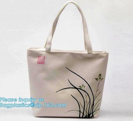 Katoenen van de fabrieksprijs In het groot Douane Gedrukt 12OZ Canvas Tote Bag, Natuurlijk van de Grootteeco van de Kleurennorm het Strand Katoenen Canvas B