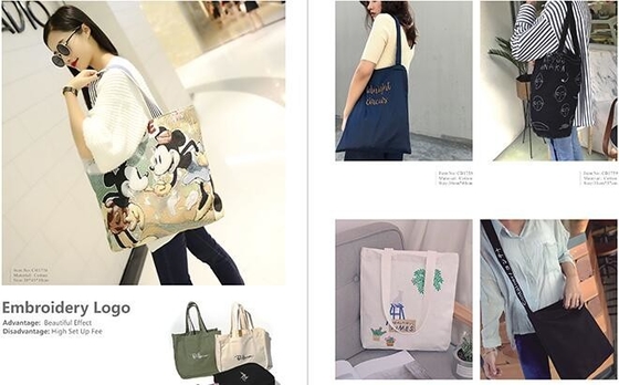 Aangepaste Gehaakte Niet gebleekte Geweven van Katoenen van het het handvatkoord Stermesh net hand bag leather bagease van Mesh Bag Manufacturer