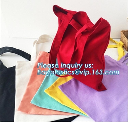 Het leer behandelde Gouden Bruids Partijkatoen Tote Bag, 100%-Canvas Tote Bag, het embleemca van het katoenen OEM embleem het duidelijke handvat van de douanedruk