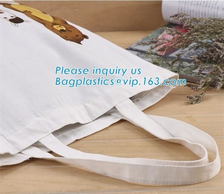 duurzame het handvat katoenen van de waskabel totalisatorzak, Goedkope In het groot Handvat het Winkelen Katoenen van het Zak Kleurrijke Canvas bagease van Tote Bag pac