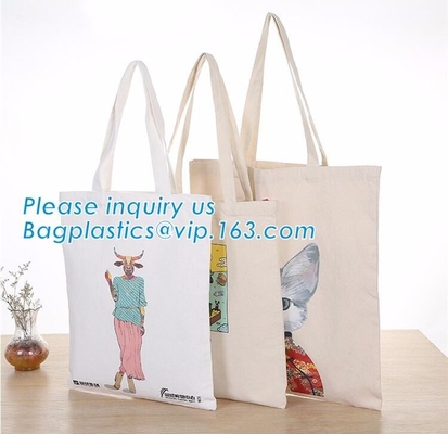 De Kabelhandvat Tote Shopping Bag van de damefashion cotton canvas Zak voor Meisjes, gedrukte van de katoenen van het kabelhandvat de zakbageas canvastotalisator