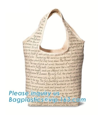 het promotie oranje canvaskatoen die doet de naar maat gemaakte vriendschappelijke zak van handvateco, Tote Bags-Pakistan Wholesale Heavy Du winkelen in zakken