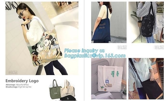 Het natuurlijke Behandelde Mousselinekatoen Tote Bag For Packaging, behandelde stijl het winkelen katoenen zak, katoenen van douaneeco zakbagease