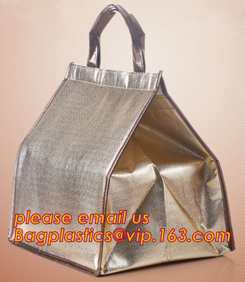 promotie koelere van de de prijsdouane van de zakfabriek de isolatiezakken, Zachte buitengewoon brede geïsoleerde de zak modieuze therma van de kinderenlunch