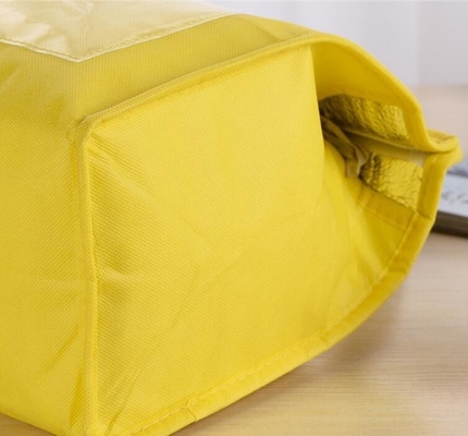 De niet-geweven gelamineerde koelere zak van de Pizza thermische isolatie, Manier Nylon Lunch doet de Thermische Koelere Doos van de Zakkenisolatie in zakken