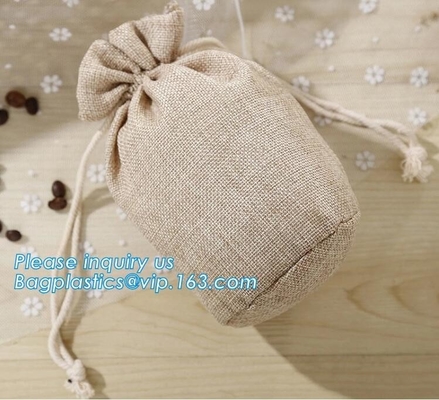 Van de de gunstgift van het douane goedkope huwelijk van de de jutejute verpakkende drawstring de zakzak, drawstring de jute van de jutezak het winkelen zak nieuw s