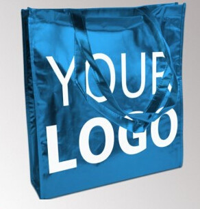 Van de Douanelogo printed grocery tote bag van kwaliteitsproducten de Rekupereerbare Geweven Zak niet, de Promotie Geweven Zak van pp niet, het Vouwen