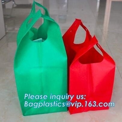 Promotiedouane Logo Printed Non Woven Bag, Goedkope duidelijke promotietotalisator niet geweven zak met embleemdruk, bagease,
