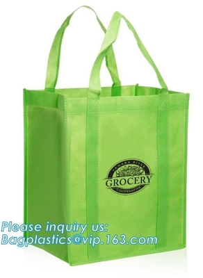 Niet Geweven de Douane van Wholesale Promotional Cheap van de Zakkenfabrikant Vouwbare het Winkelen Kringlooppp niet Geweven Zak, bagplastics,
