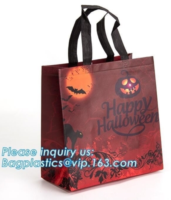Halloween Al Hallow opnieuw te gebruiken niet geweven het kledingstukzak van de fabrieksvervaardiging/guangzhou niet geweven zak/de niet geweven zak van de gifttotalisator