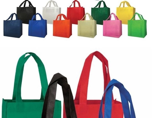 Klassieke Zwarte niet Geweven Stof het Winkelen Carry Bag Wholesale Non geweven Zak Voor het drukken geschikte Zakken met Handvat, openbare vennootschap,