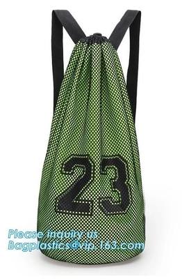 de promotie dagelijks gerecycleerde aangepaste in het groot netwerk drawstring rugzak, drawstring rugzakjonge geitjes schakelt rugzak in manufact