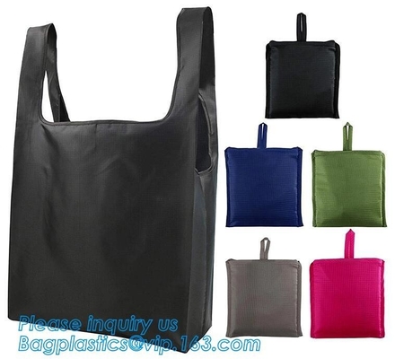 De draagbare Zak van de Polyesterdrawstring van Gymschoenen Goedkope Sporten Kleine, Aangepaste polyester paste goedkope het vouwen het winkelen bedelaars aan