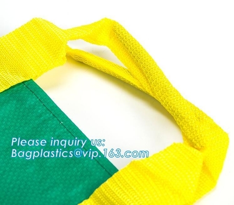 De douane Logo Printed Eco Friendly Tote Winkelend Carry Fabric pp lamineerde Rekupereerbare niet Geweven Zak, supermarktkruidenierswinkel aangaande