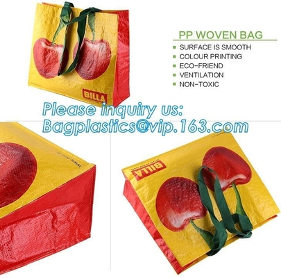 de pp geweven zak, serigrafie, hitteoverdracht, glanzende filmlaminering, compensatiedruk, pp weefde stof, pvc, nulon, oem, pa