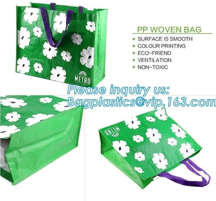 de pp geweven zak, serigrafie, hitteoverdracht, glanzende filmlaminering, compensatiedruk, pp weefde stof, pvc, nulon, oem, pa