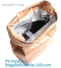 Milieuvriendelijke scheur-Bestand het Document van Dupont Handtas Duurzame Tyvek Winkelend Waterdicht Tote Bag met het pakket van Ritssluitingsbagease