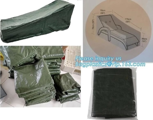 het stapelen van stoeldekking, seater terrasfuniture, tuinfuniture, seater dekking, rond terras furn plaatst waterdichte dekking, eco