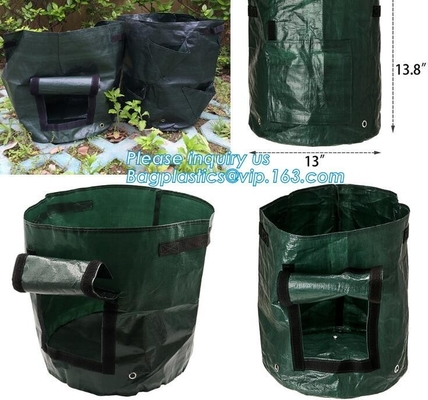 100 /200/300 gallontan de boom kweekt zak 100gallon kweekt zak voor installatiebomen, kweken de groenten zakken het planten in zakken doet het groeien zakken