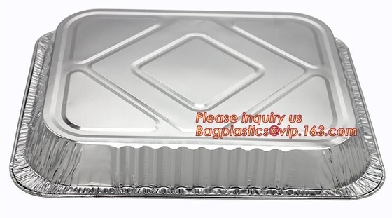 De goed Verkopende van de de Containeraluminiumfolie van Cateringstray fast food disposable foil van het de Containeraluminium Container BAGEASE PACKAG