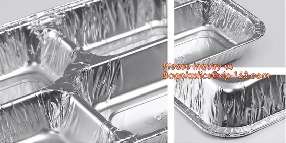 Van het de Folievoedsel van het vliegtuigaluminium van de de Containerluchtvaartlijn de Aluminiumfoliecontainer voor Luchtvaartlijn, de Container van de het Aluminiumfolie van de Lunchdoos