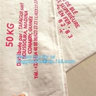 kraftpapier-document lamineerde pp geweven zak voor de industrie, document zakken van kraftpapier van de zakken de gelamineerde geweven zak poly gevoerde met uw eigen embleem