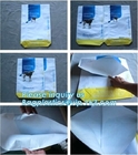 kraftpapier-document bag/pp geweven dierenvoer verpakkende zak/kattenzandzak, kraftpapier-document de gelamineerde pp geweven zak van de cementklep, bageas