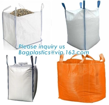 100% Jumbo de Zakken In te ademen Massa van pp FIBC, Mesh Jumbo Bag For Firewood-Aardappel