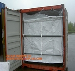 20 voet die Geleidende Witte Containervoeringen vervoer, die Geleidende Witte Containervoeringen, bagplastics, packa Vervoer