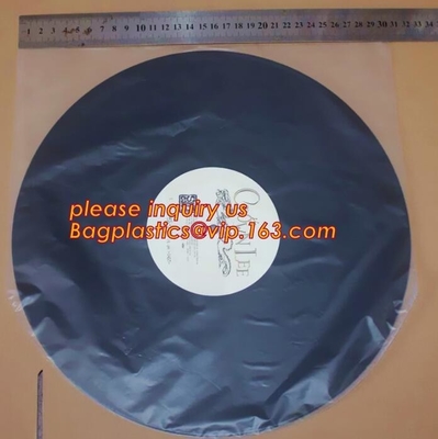 De biologisch afbreekbare Resealable Duidelijke Plastic CD-Verpakkende Zakken van het Kokersalbum, CD zak pp doen CD beschermende film voor schijfzak pac in zakken