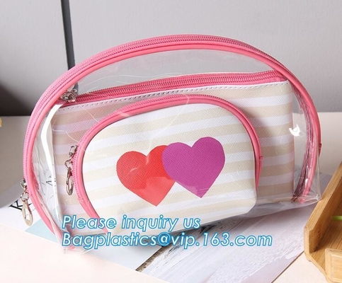Toiletry van Eco de Winkelende Zakken van de de Ritssluitingszak van Uitrustingenpvc van de de Make-up Kosmetische Reis Organisator Pocket Shoulder Bag